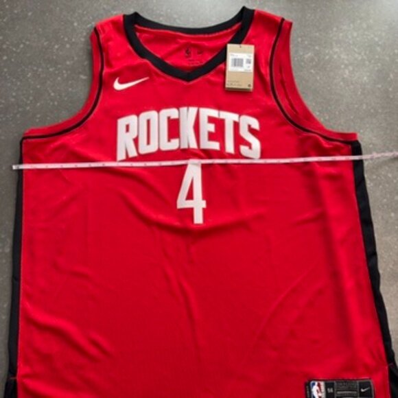 Houston Rockets Nike Swingman Jalen Green #4 Icon Edition Jersey – Size XXL (56) - Picture 13 of 14